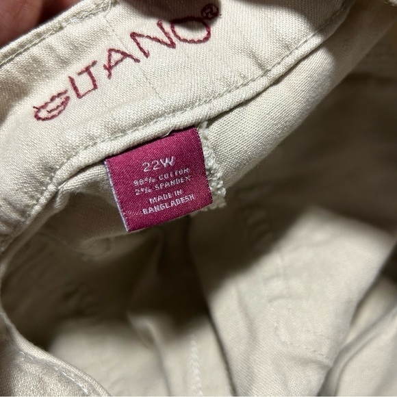 New Gitano Women’s Jeans Size 22W Tan BNWT - Picture 4 of 6